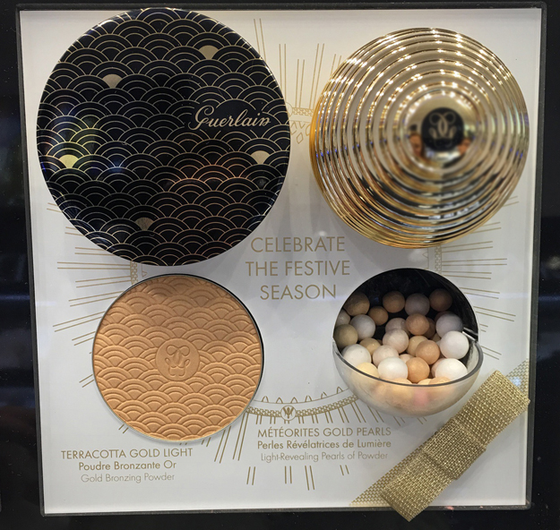 Guerlain Holiday 2017_Новогодняя коллекция_Guerlain Terracotta Gold Light, Guerlain Meteorites Gold Perls